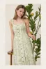 FRUIT PRINT BUTTON DOWN SLEEVELESS MIDI DRESS sold by Blu Pepper