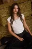 RUFFLE LACE TRIM SHORT SLEEVE KNIT TOP sold by Blu Pepper