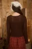BELL SLEEVE FRONT BUTTON CROCHET KNIT CARDIGAN (PRE-ORDER) sold by Blu Pepper