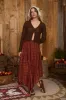 BELL SLEEVE FRONT BUTTON CROCHET KNIT CARDIGAN (PRE-ORDER) sold by Blu Pepper