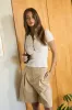 CONTRAST TRIM HALF BUTTON SWEATER KNIT POLO sold by Blu Pepper