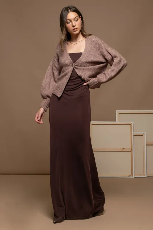 COZY KNIT CARDIGAN made by mine