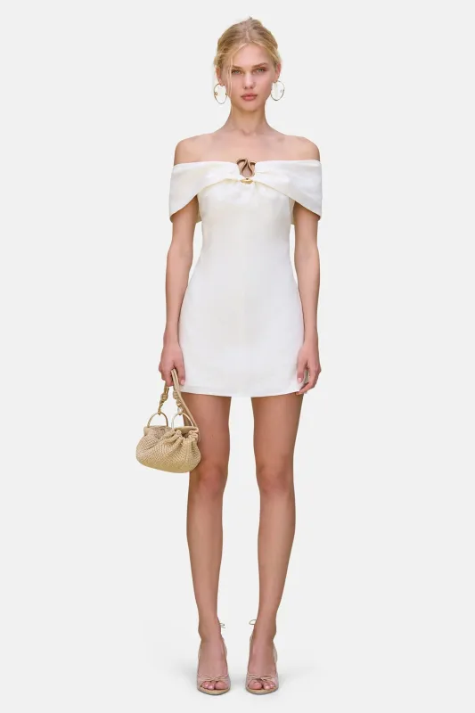 Swyer Dress Off White sold by Blue & Cream