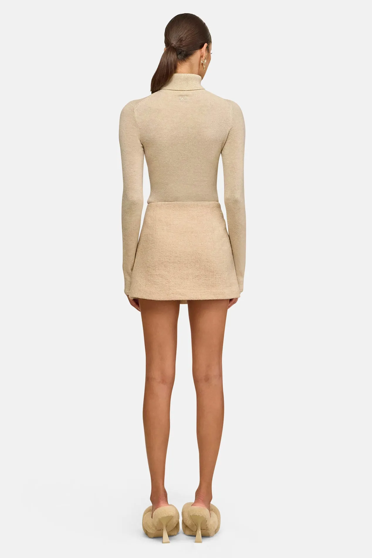 Cornelia Skirt Oatmeal sold by Blue & Cream product image thumbnail 3