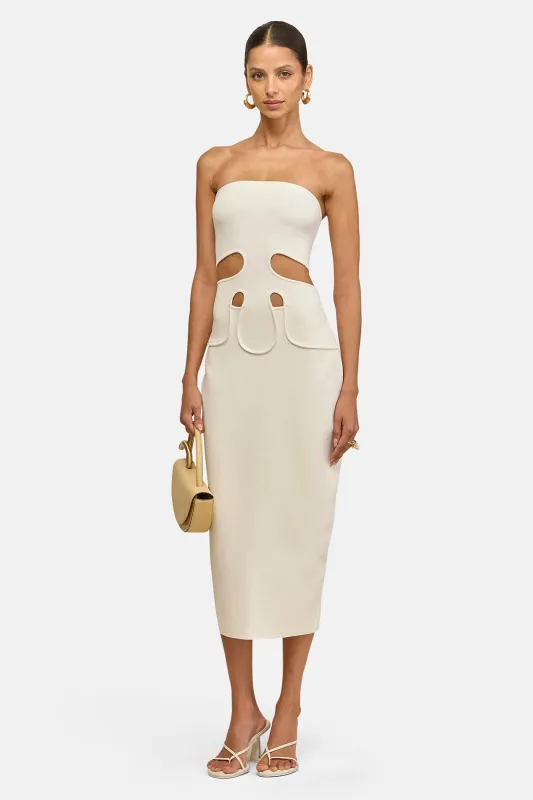 Brunelo Dress Off White sold by Blue & Cream