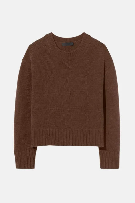 Haisley Sweater Cocoa sold by Blue & Cream