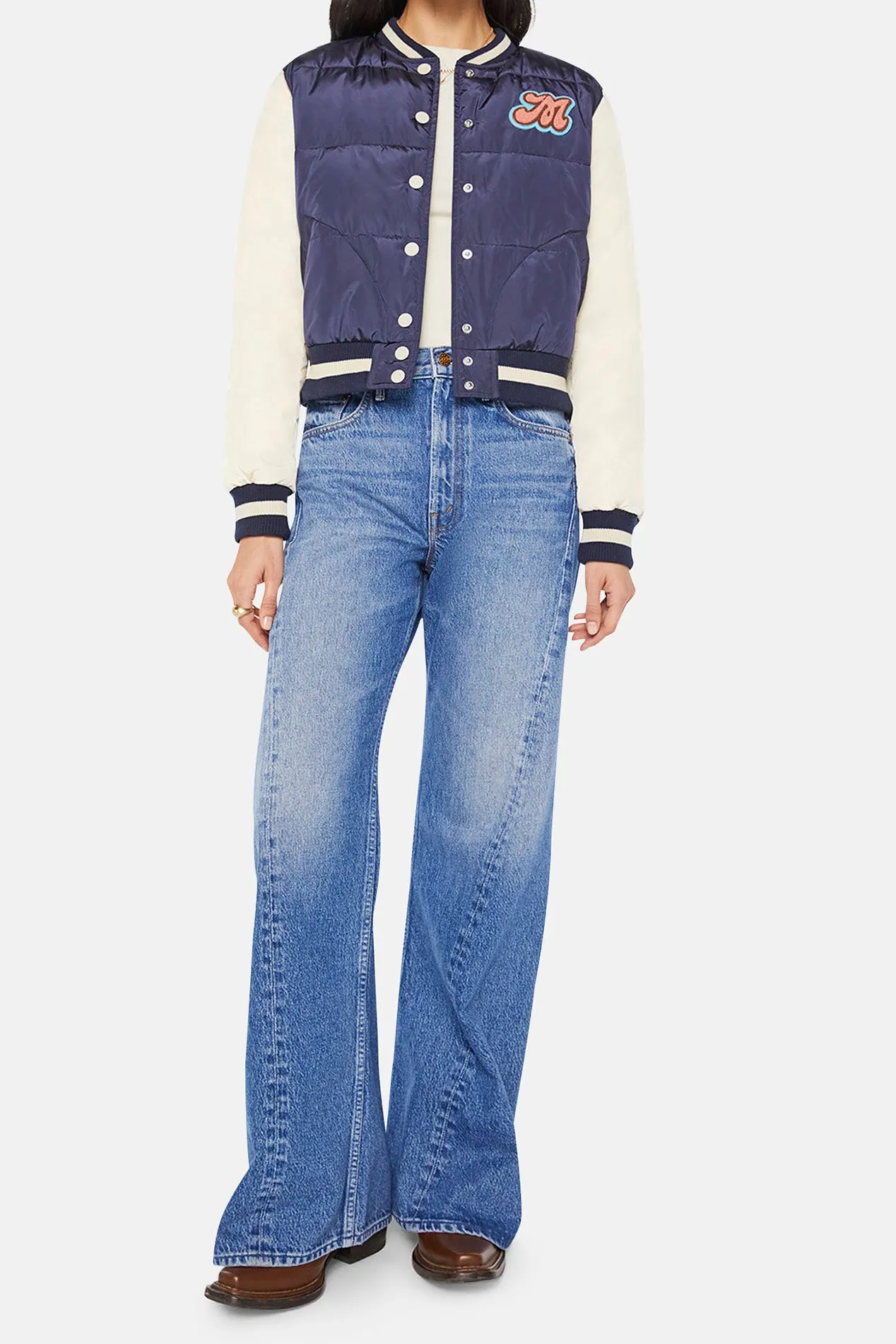 The Pillow Talk Letterman Jacket Second String sold by Blue & Cream product image thumbnail 5