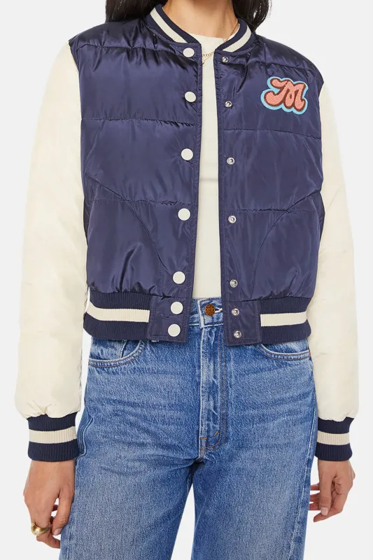 The Pillow Talk Letterman Jacket Second String sold by Blue & Cream