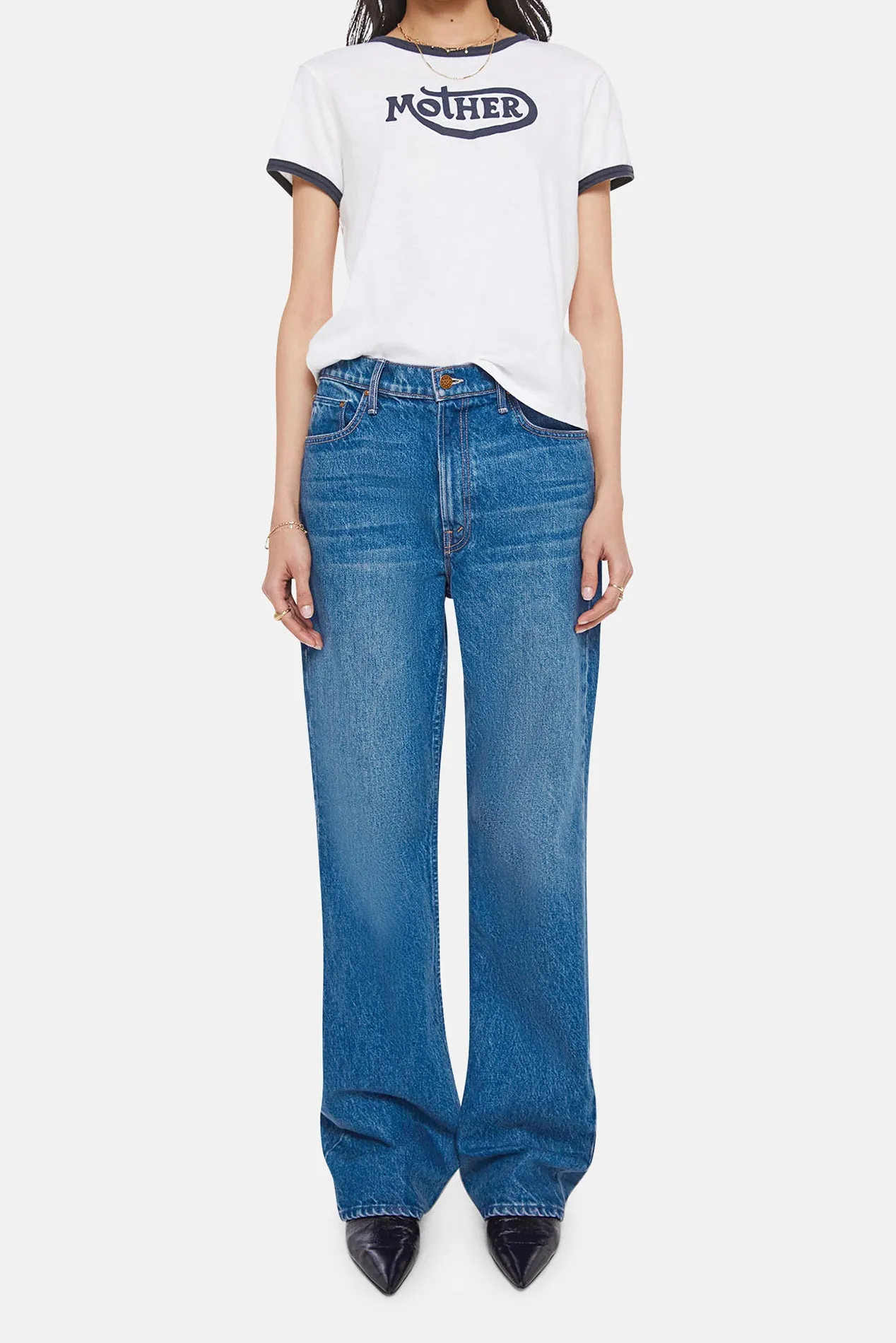 The Lil Goodie Ringer MOTHER Moto sold by Blue & Cream product image thumbnail 3