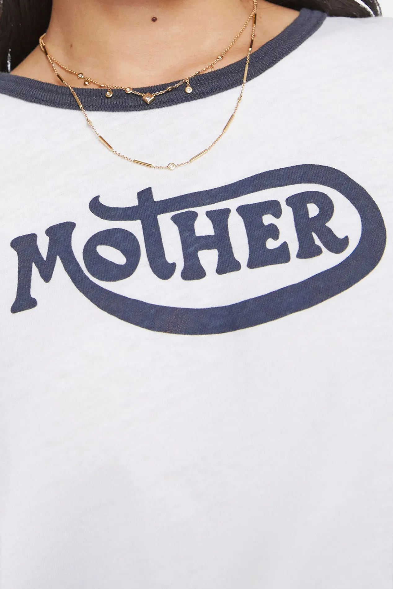The Lil Goodie Ringer MOTHER Moto sold by Blue & Cream product image thumbnail 4