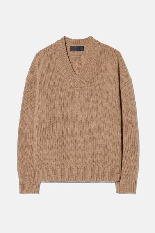 Shagan Sweater Albino Camel sold by Blue & Cream