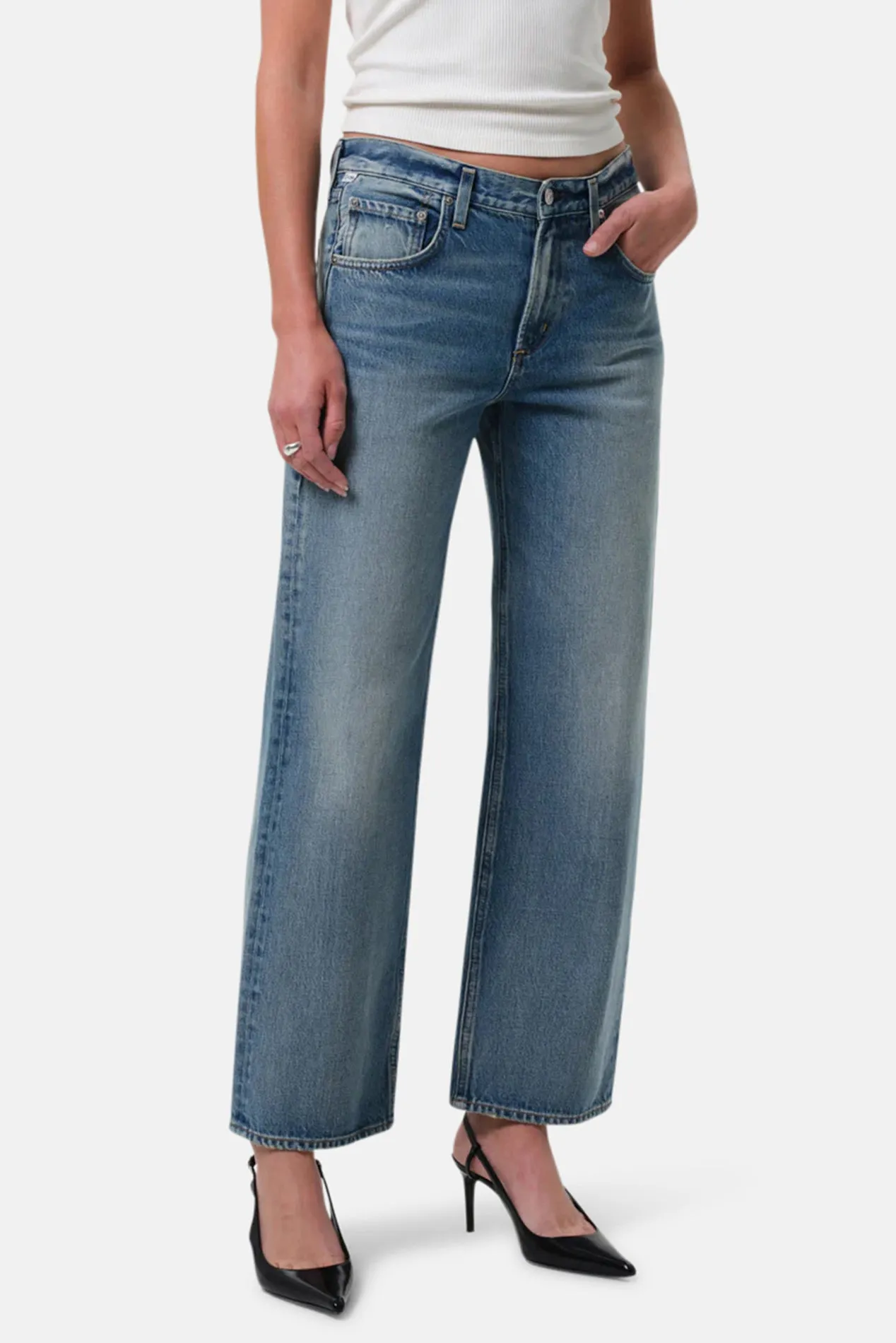 Lindz Low Rise Easy Straight in Bijou sold by Blue & Cream