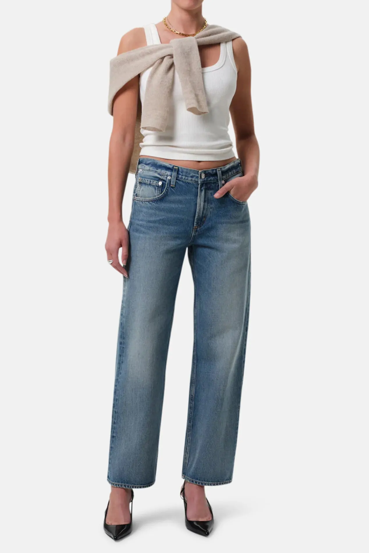 Lindz Low Rise Easy Straight in Bijou sold by Blue & Cream product image thumbnail 3