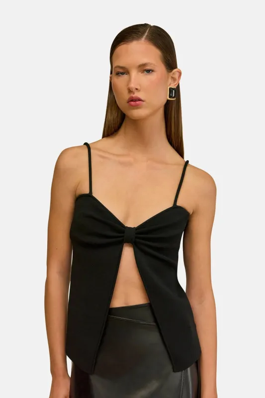 Lennon Knit Top Black sold by Blue & Cream