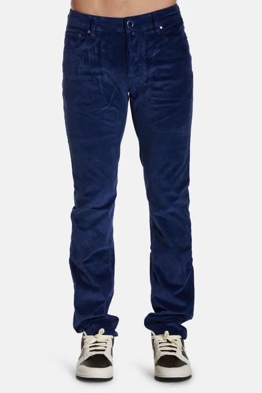 Bard Soft Corduroy Pant Blue sold by Blue & Cream