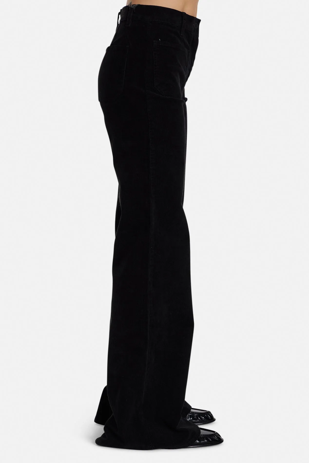 Florence Corduroy Pant Jet Black sold by Blue & Cream product image thumbnail 2