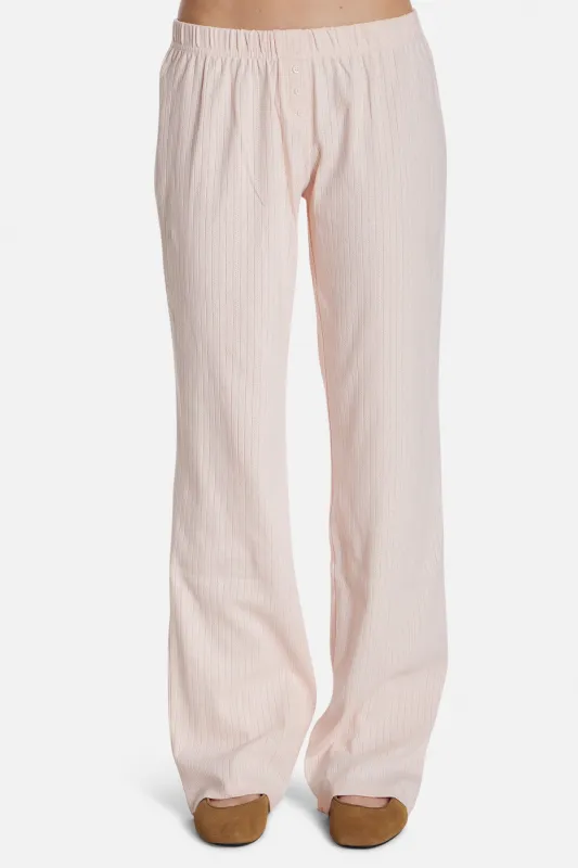 Pointelle Pant Pink sold by Blue & Cream