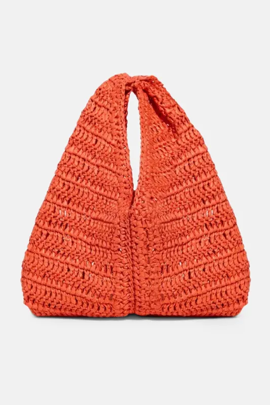 Simone Raffia Bag Poppy sold by Blue & Cream