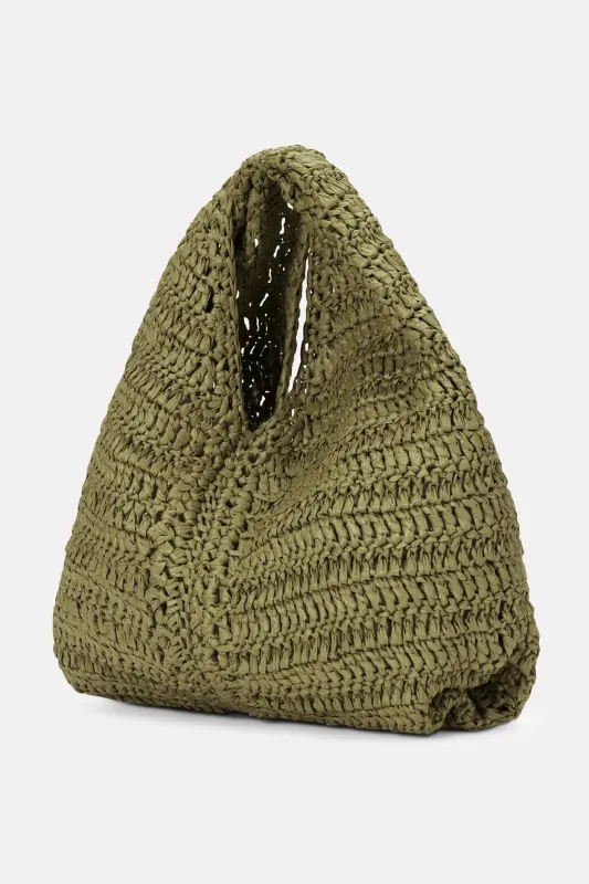 Simone Raffia Bag Hazel sold by Blue & Cream