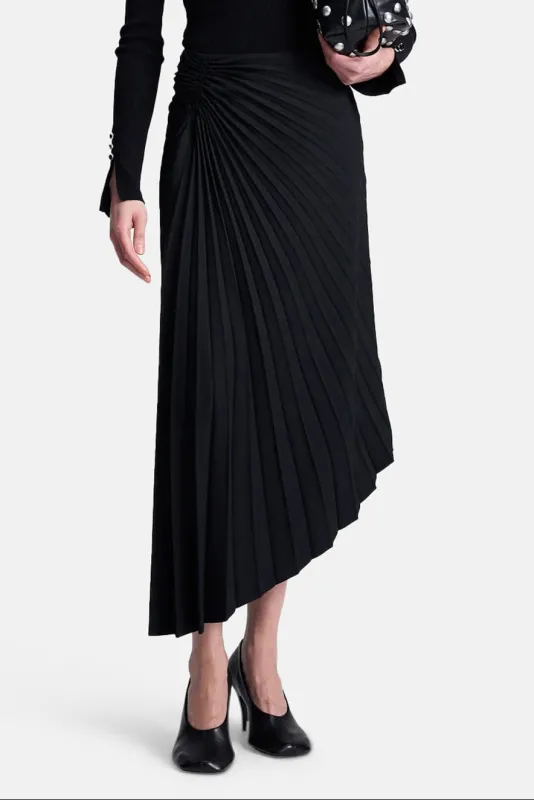 Tracy Tailored Midi Skirt Black sold by Blue & Cream
