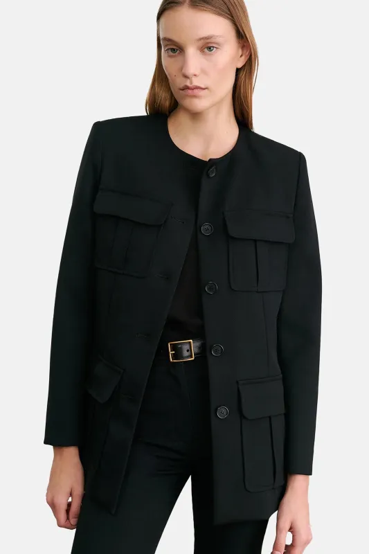 Gabriella Jacket Black sold by Blue & Cream