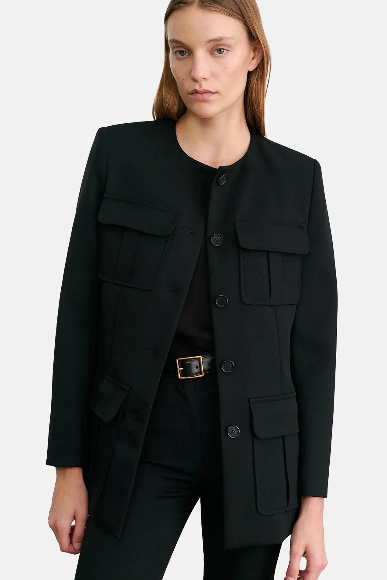 Gabriella Jacket Black sold by Blue & Cream