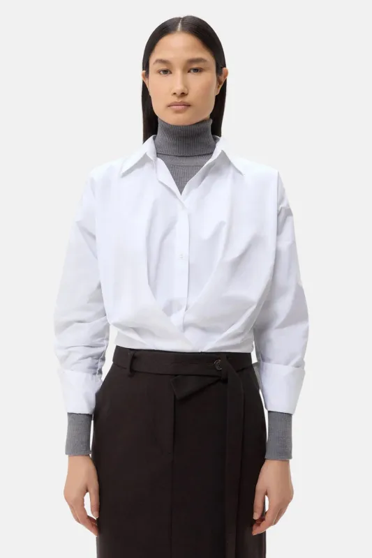 Taken Shirt White sold by Blue & Cream