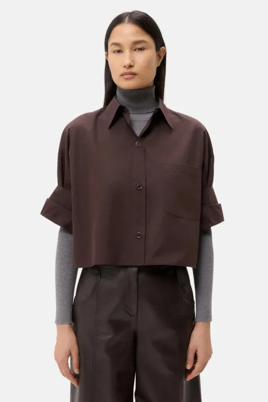 Next Ex Shirt Chocolate sold by Blue & Cream