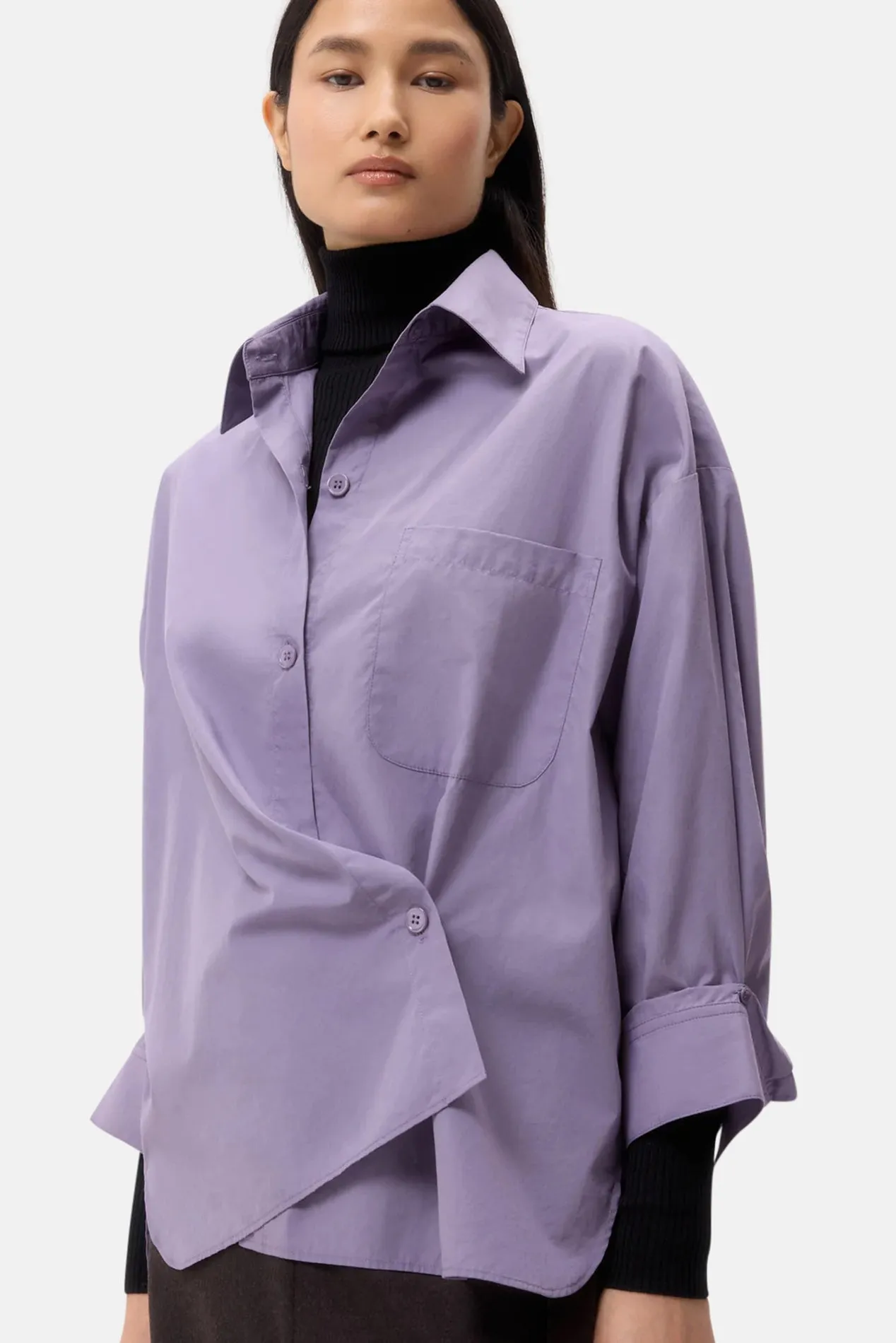 New Earl Shirt in Black Plum sold by Blue & Cream product image thumbnail 4