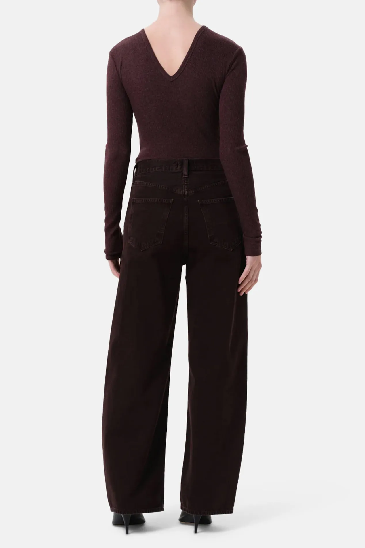 Low Curve Jean in Sloe Berry sold by Blue & Cream product image thumbnail 2