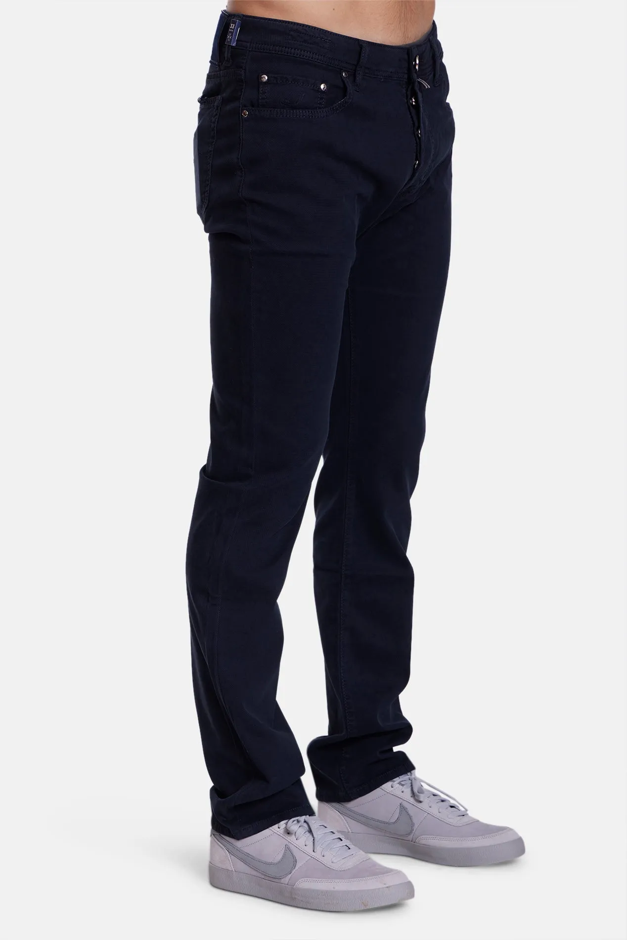 Bard Super Soft Twill Pant Navy sold by Blue & Cream product image thumbnail 4