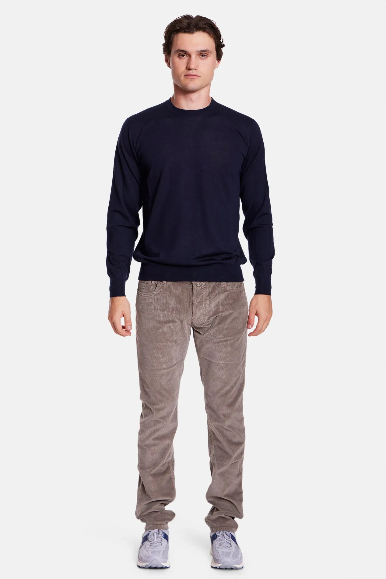 Bard Soft Corduroy Pant Elephant Grey sold by Blue & Cream product image thumbnail 4