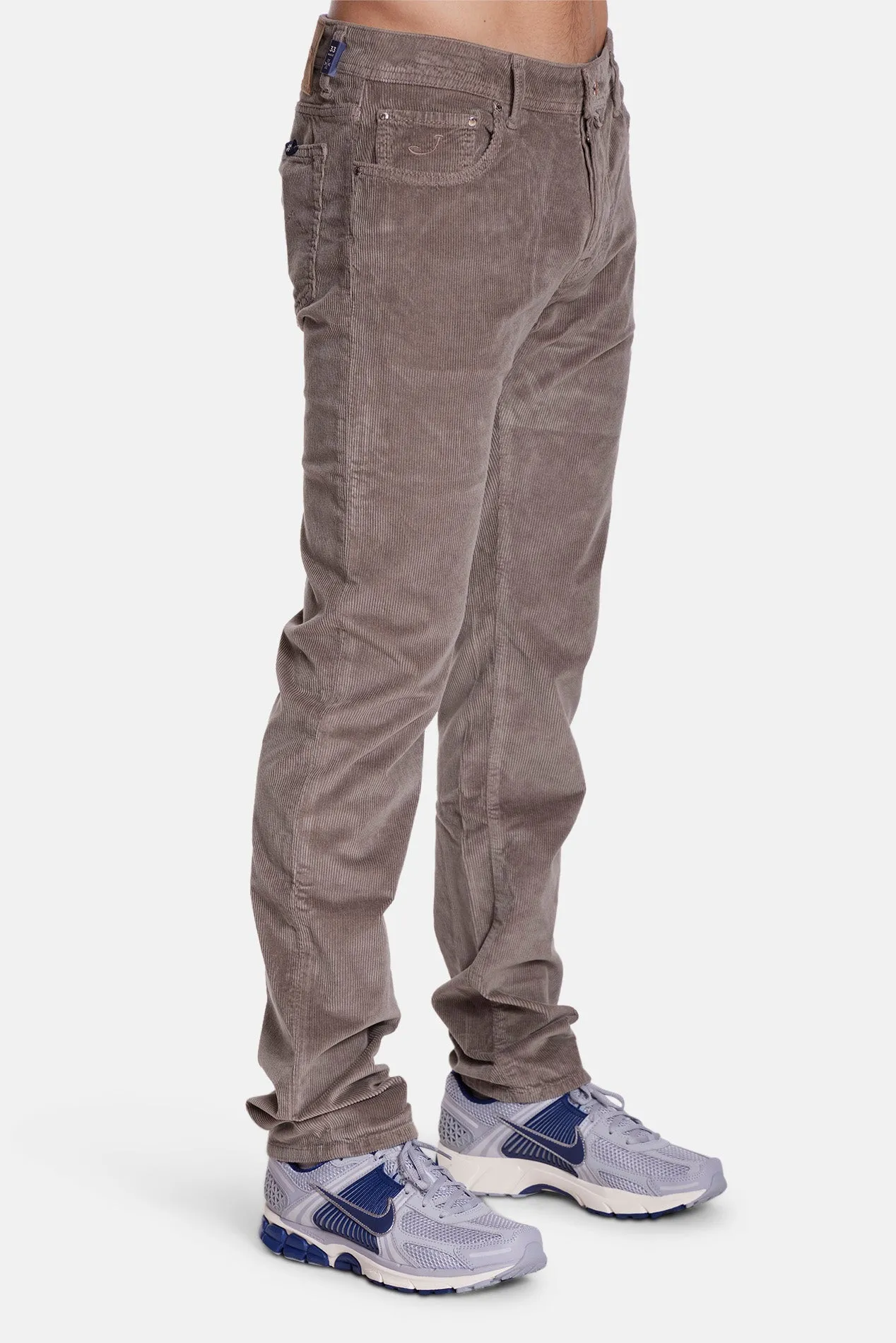 Bard Soft Corduroy Pant Elephant Grey sold by Blue & Cream product image thumbnail 2