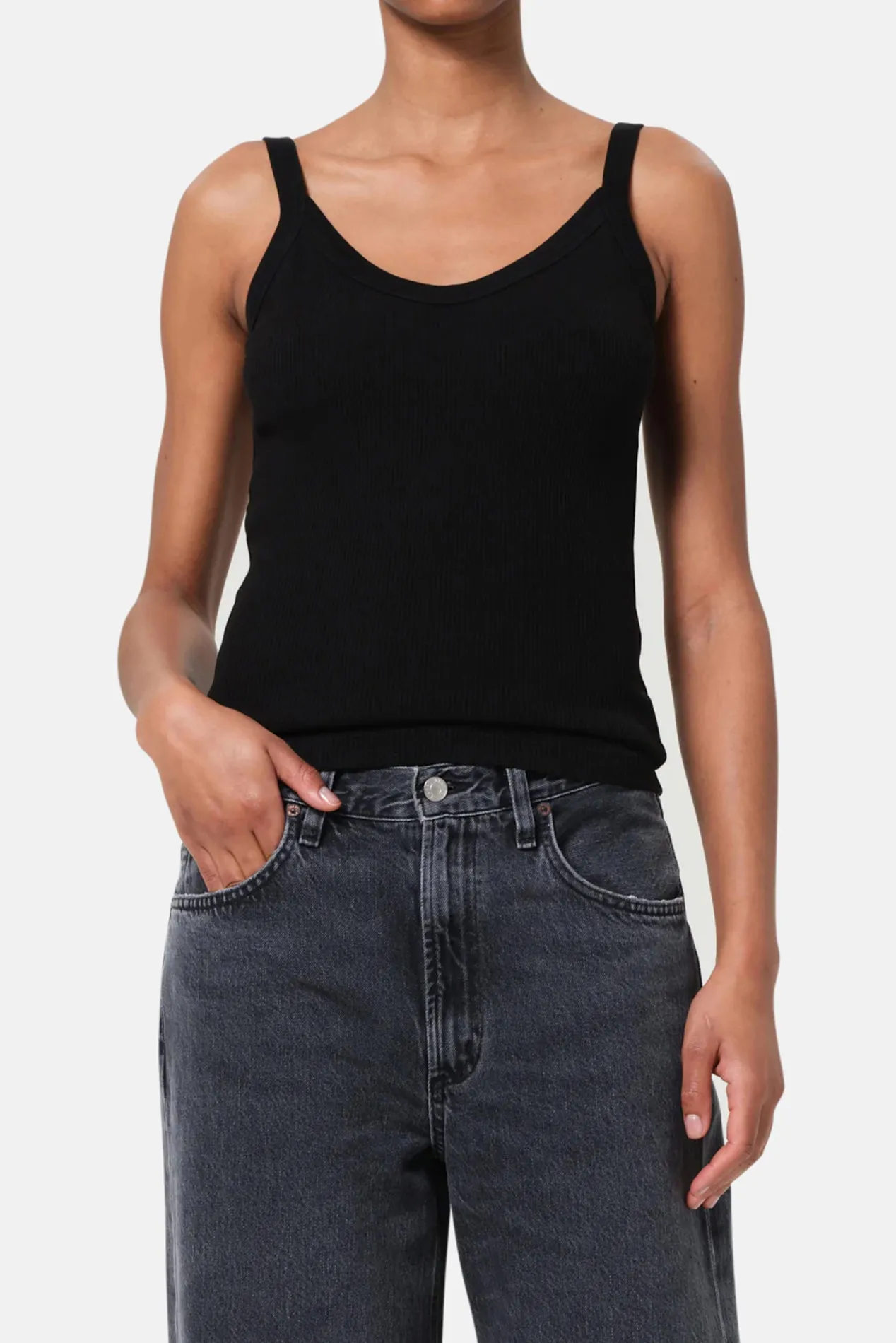 Jordan Tank In Black sold by Blue & Cream