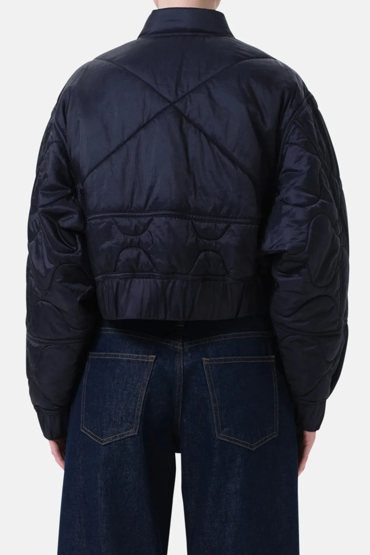 Iona Quilted Jacket In Ink sold by Blue & Cream product image thumbnail 2