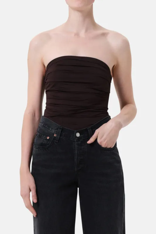 Gwyneth Bodysuit Black sold by Blue & Cream