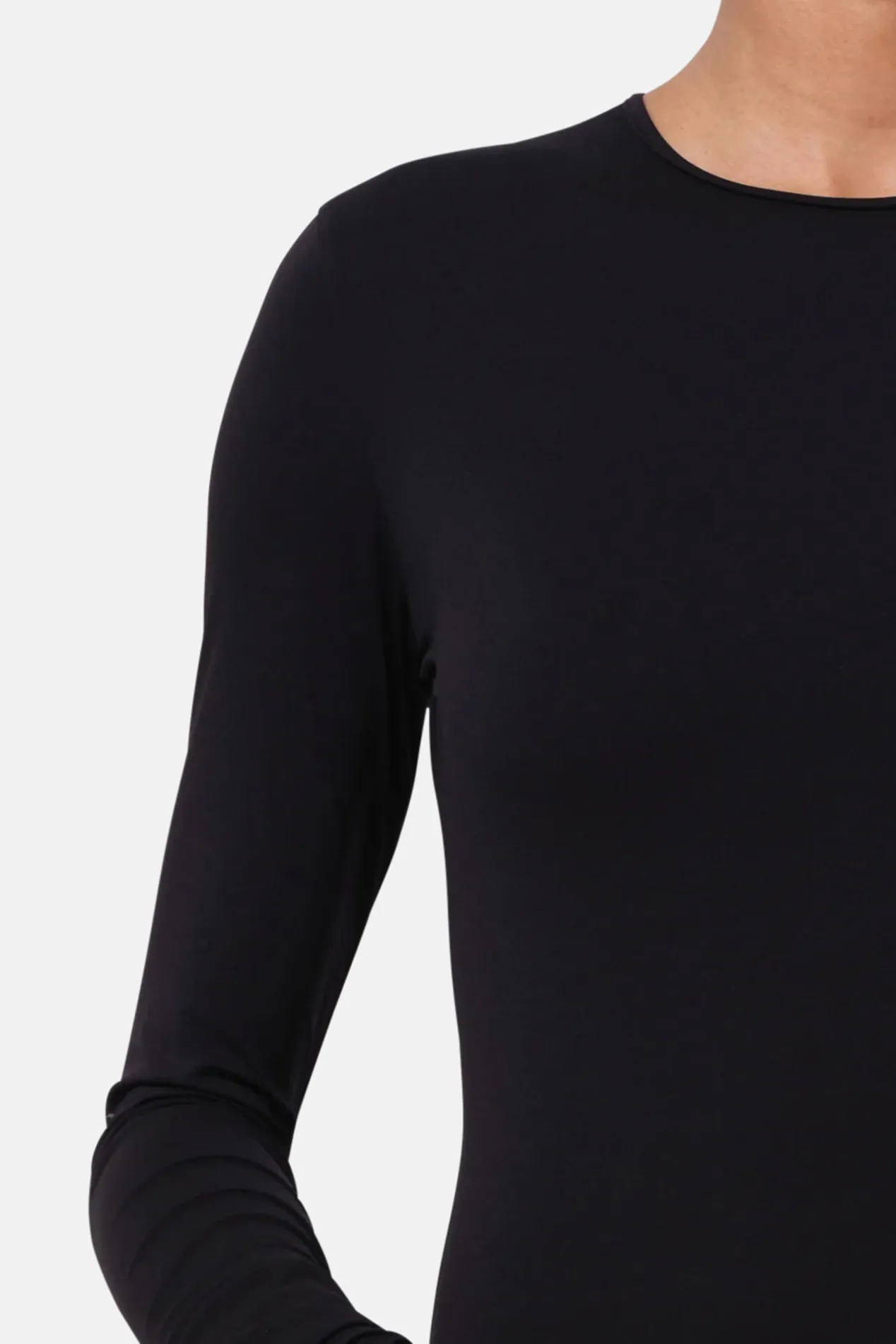 Aura Long Sleeve Bodysuit in Black sold by Blue & Cream product image thumbnail 5