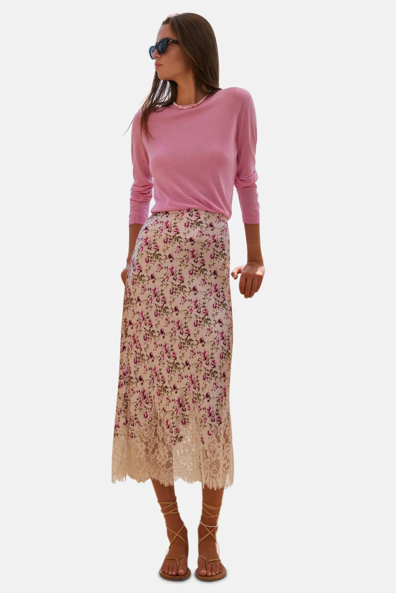Vivienne Skirt Camellia Ditsy sold by Blue & Cream product image thumbnail 4