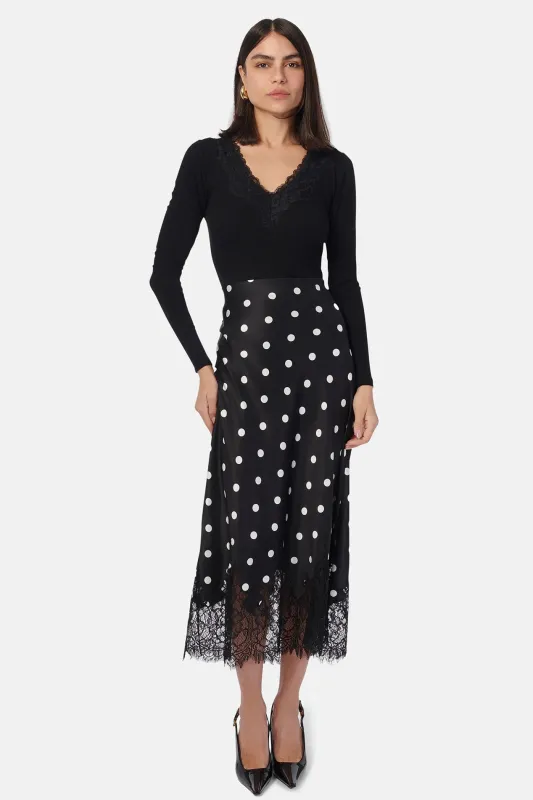 Vivienne Skirt Polka-Dot sold by Blue & Cream
