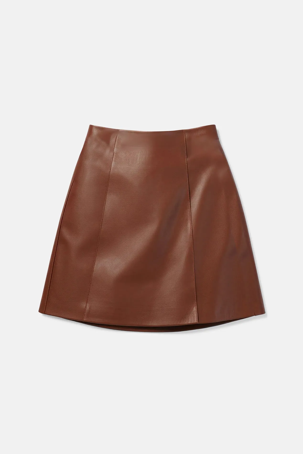 Cillian Genuine Leather Mini Skirt Mousse sold by Blue & Cream product image thumbnail 3