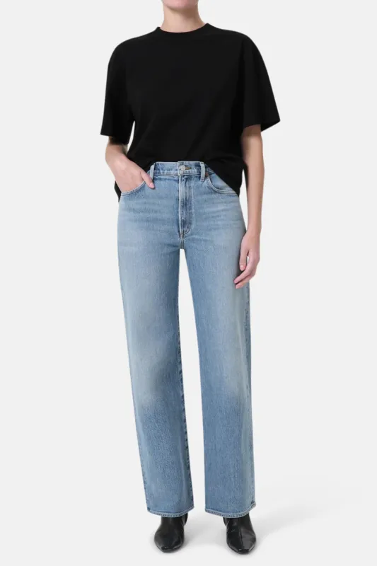 Harper Straight Jean Flash sold by Blue & Cream