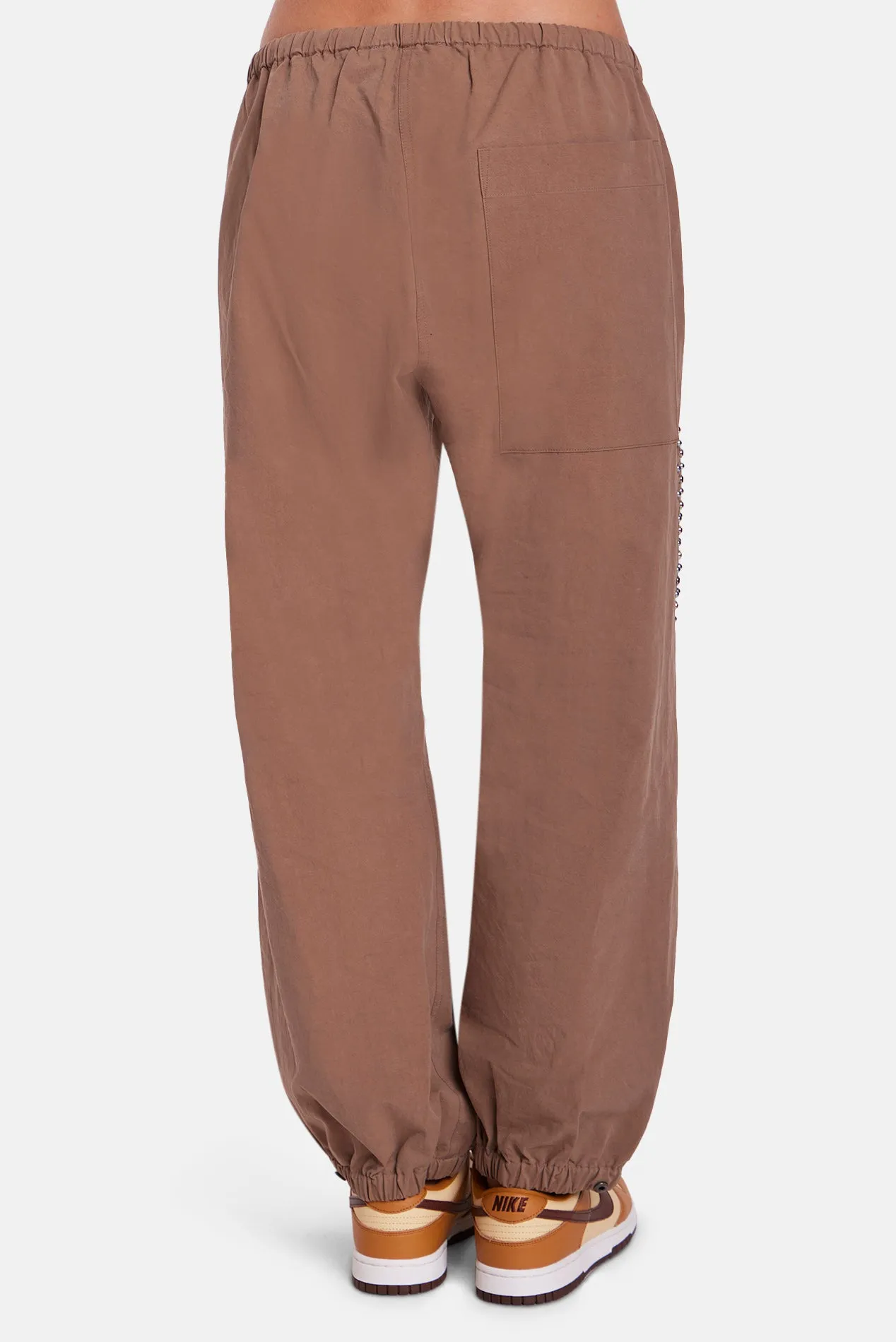 Justine Parachute Pant Studded Brown sold by Blue & Cream product image thumbnail 3