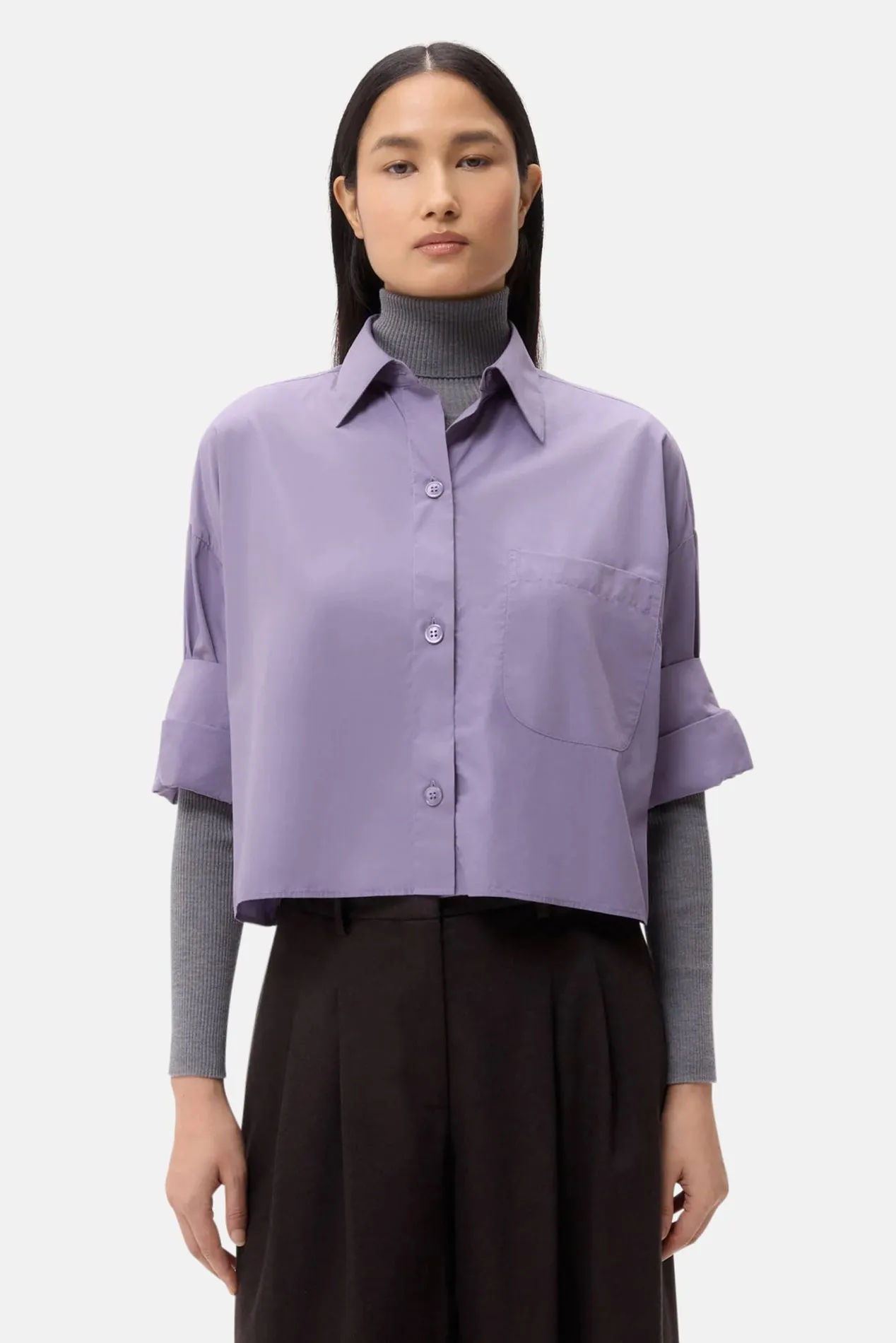 Next Ex Shirt Black Plum sold by Blue & Cream