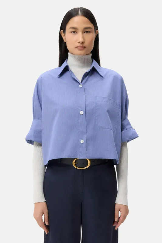 Next Ex Shirt White/Navy sold by Blue & Cream