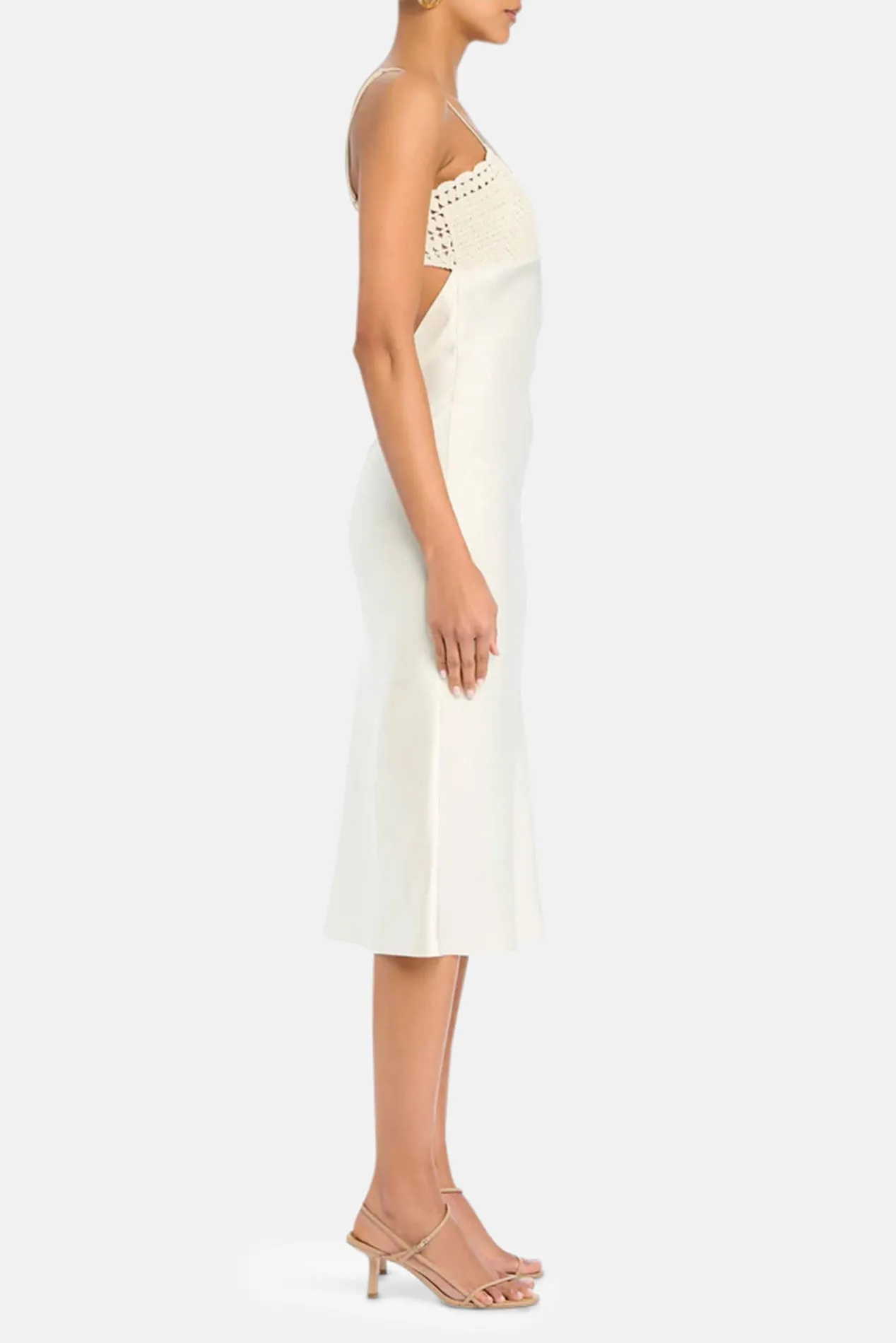 Peony Dress Eggshell sold by Blue & Cream product image thumbnail 2
