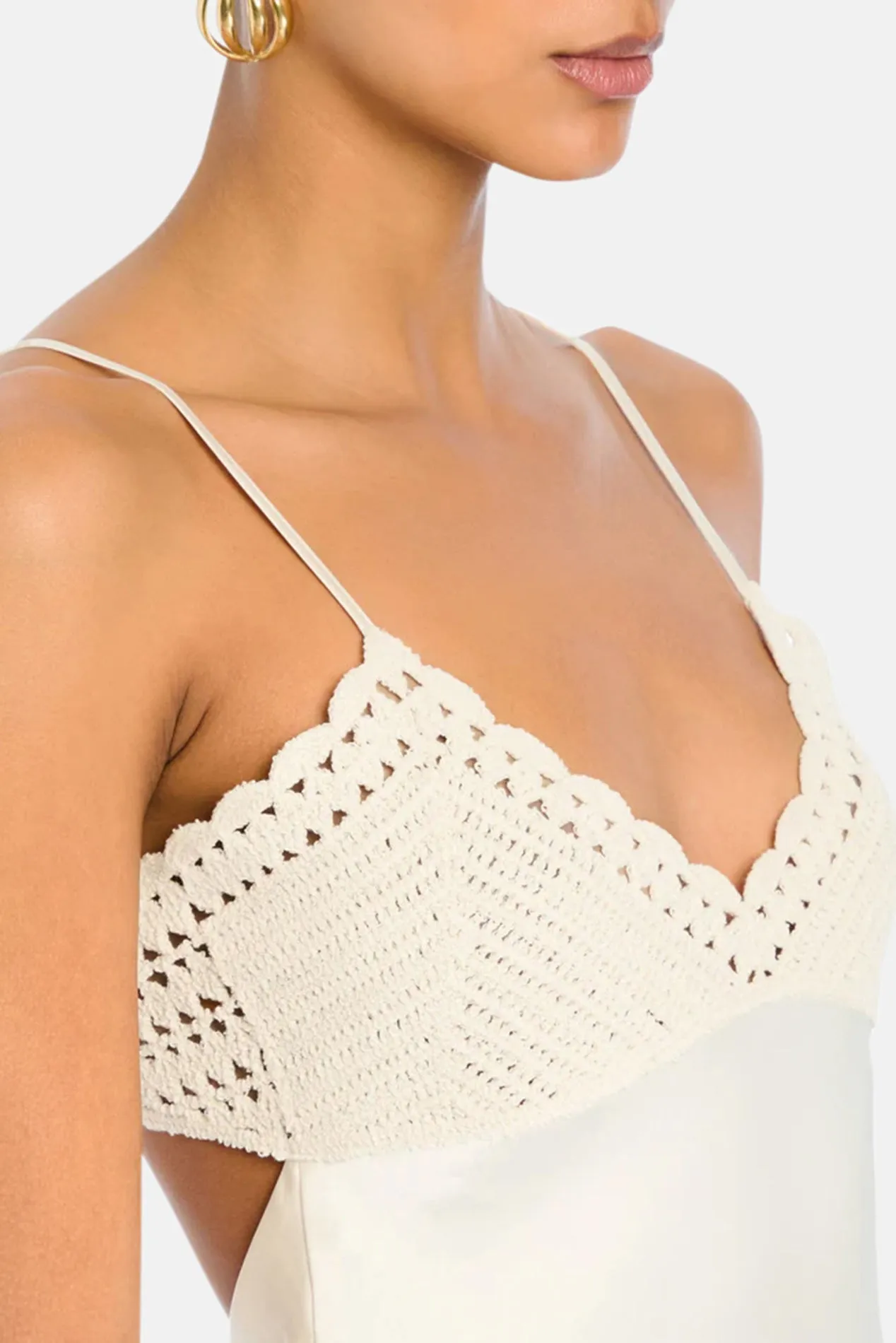Peony Dress Eggshell sold by Blue & Cream product image thumbnail 4