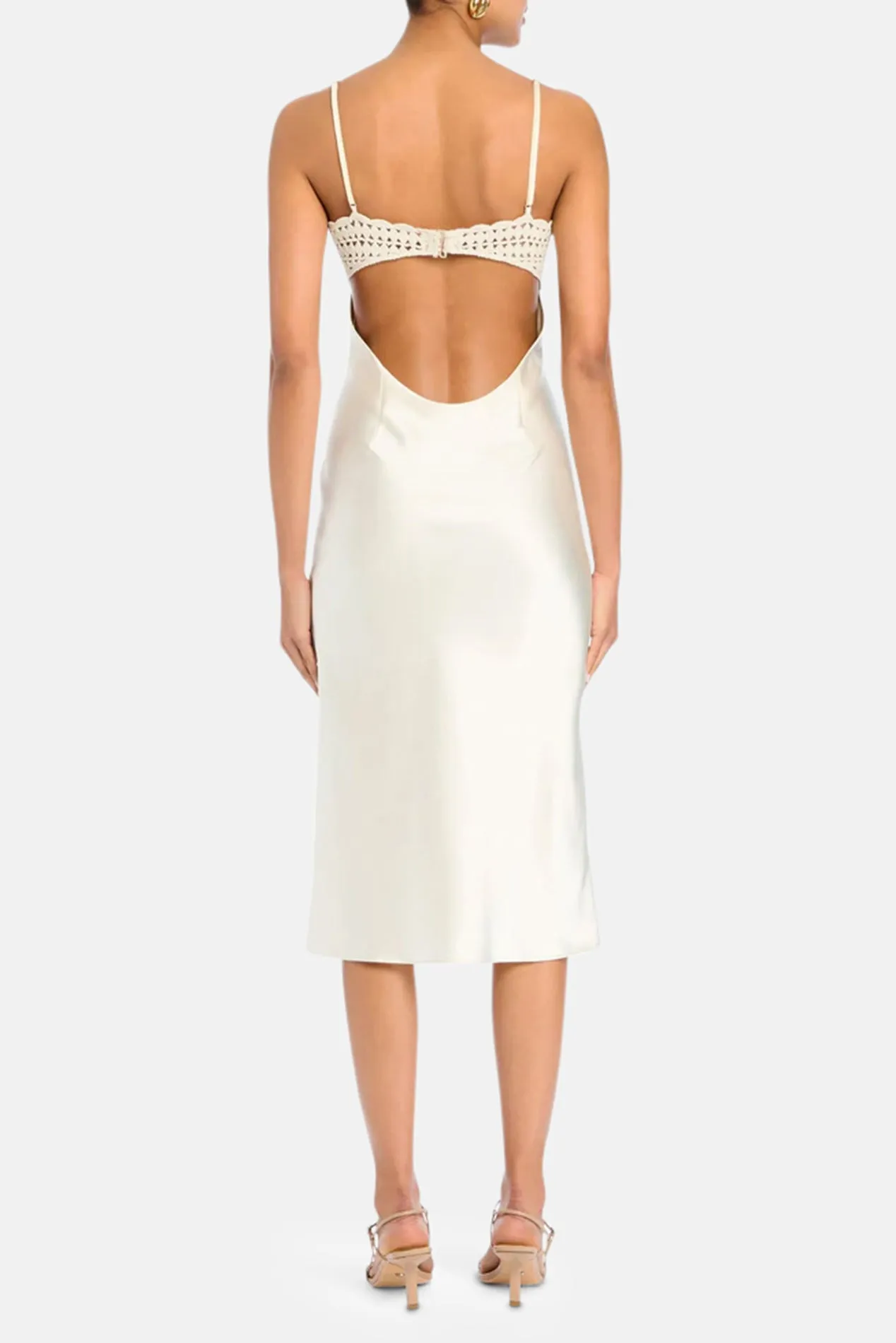 Peony Dress Eggshell sold by Blue & Cream product image thumbnail 3