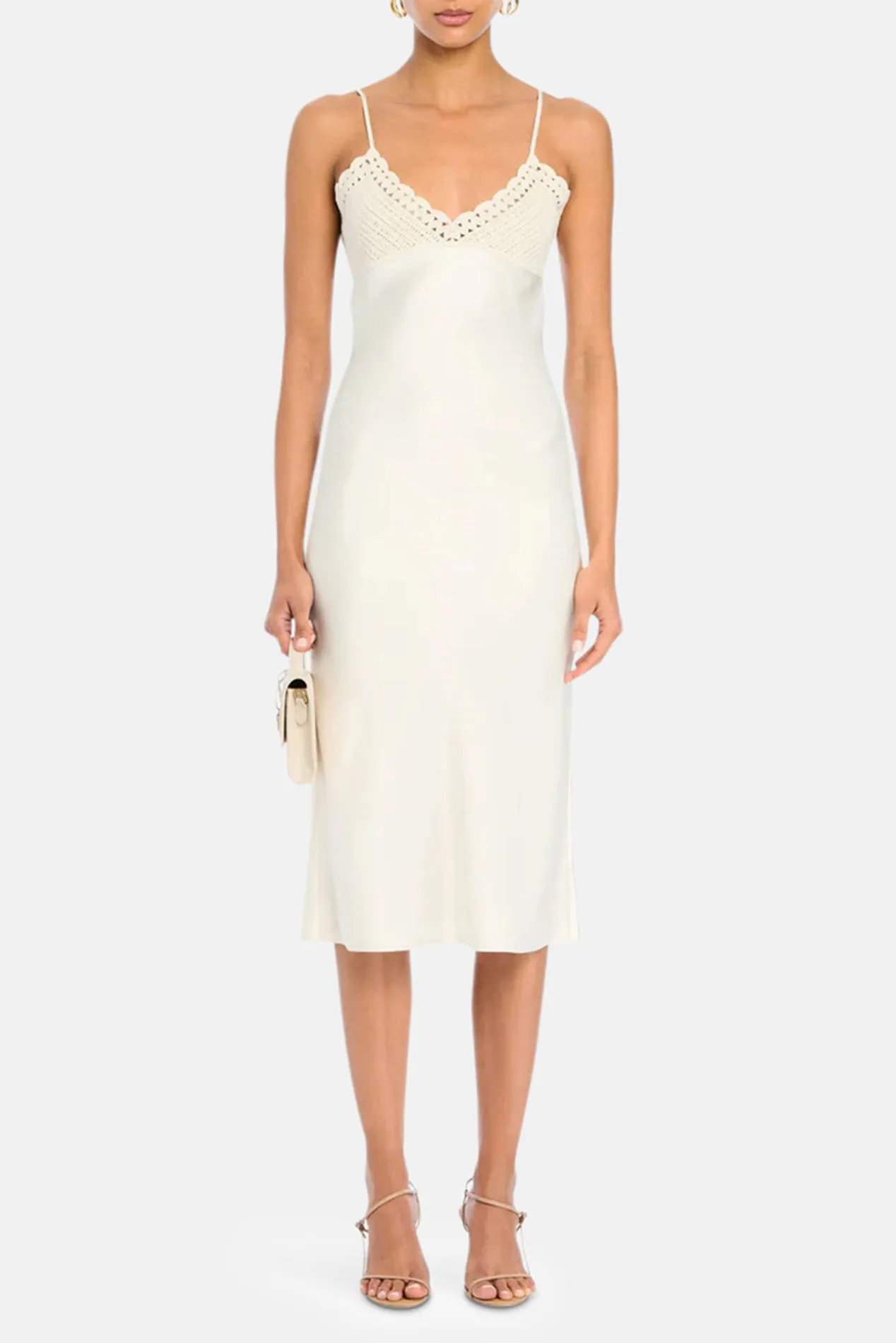 Peony Dress Eggshell sold by Blue & Cream