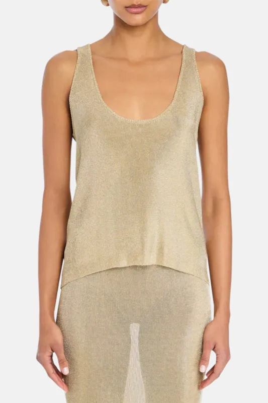 Hero Tank Gold sold by Blue & Cream