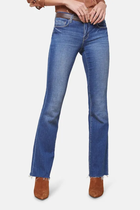 Sneeki Low-Rise Straight-Leg Jean Hasting sold by Blue & Cream